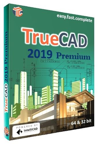 TrueCAD 2019 Premium Drawing Software