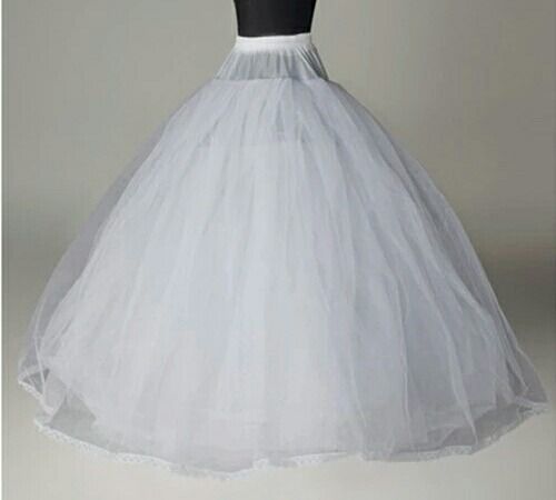 Christian Gown White Petticoat