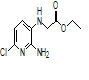 Ethyl 2-(2-amino-6-chloropyridin-3-ylamino)acetate