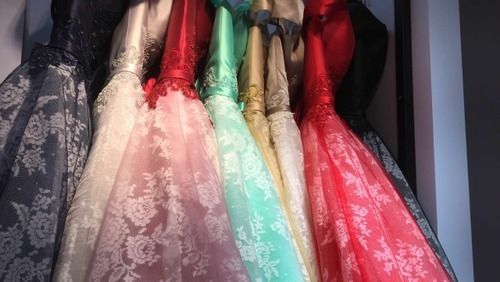 Multi Flower Colors Girl Dresses