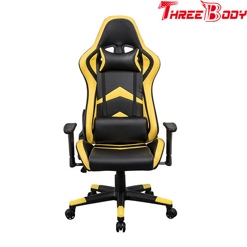 Machine Made Threebody Racing Style Gaming Chair Reclining Ergonomic Leather Chair