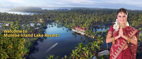 Fully Furnished AC Resort Service By Mun Roe lsland Lake Resort