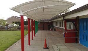 Walkway Tensile Structure