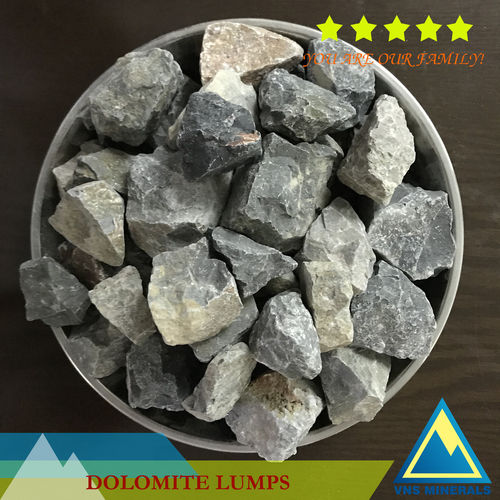 High Grade Dolomite Lumps Application: Steel