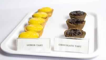 Lemon And Chocolate Tarts