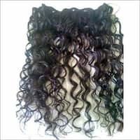 Yellow/Grey/Blue Maple Wood Or Oak Wood. Natural Look Wavy Hair