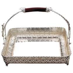 Optimum Finish Square Flower Basket