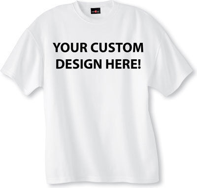 Round Neck Custom Printed T-Shirts