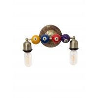 Snooker Double Wall Sconce