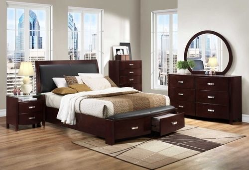 Wooden Fancy Double Beds