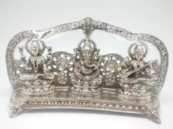 Antique Ganesh Laxmi Saraswathi Idol Set