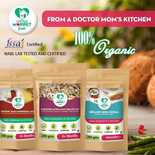 Organic Nutritional Baby Foods (Cereal)