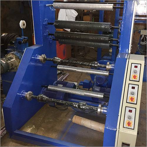 Blue And Creamy White Electric Powered Semi Automatic Grade Pvc Shrink Film Machine