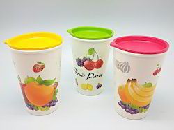 Juice Glass With Lid