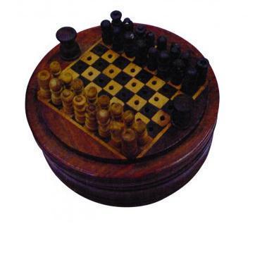  कॉम्पैक्ट डिज़ाइन लकड़ी के शतरंज बोर्ड 