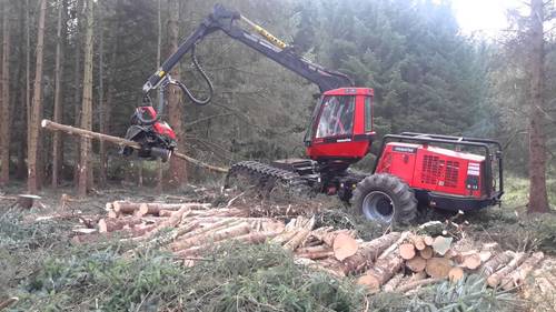 Low Price Timber Harvester