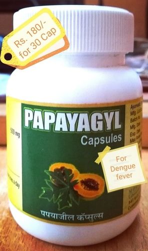 Papayagyl Capsules For Dengue Fever