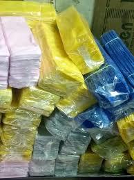 Colored Agarbatti Plastic Carry Bags