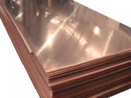 Rectangular Copper Sheets - High-Quality Copper Material | Excellent Durability, Superior Finish, Competitive Pricing