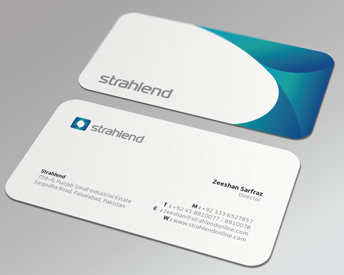Rounded Corner Visiting Card