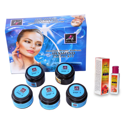 Absolute Beauty Radiant Diamond Glow Facial Kit Age Group: 18 Years And Above