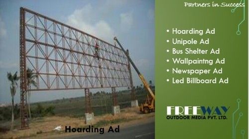 Customize Hoarding Advertising Service By Freeway Outdoor Media Pvt. Ltd.