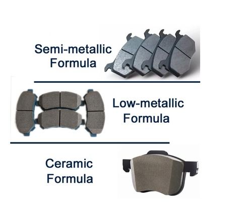 Semi-Metal-Based Genuine Auto Brake Pads