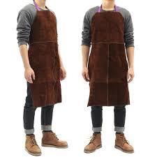 Heat Protective Apron - Fire Retardant Cotton Fabric, Customizable Fit with Fireproof Buttons and Pockets