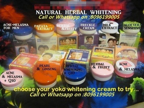 Yoko Natural Whitening Creams