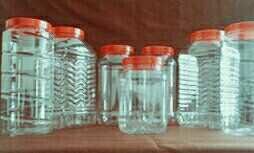 Air Tight Pet Jar Hardness: Rigid