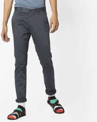 Plain Pattern Mens Pants