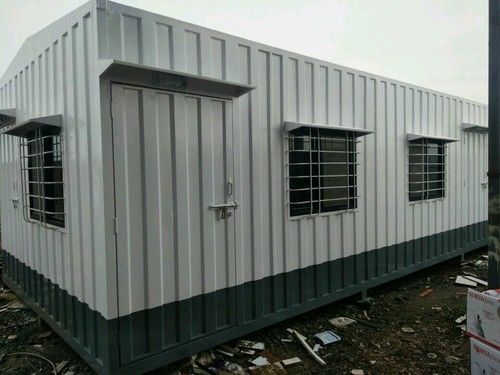 Color Coated Prefabricated Robust MS Portable Cabins