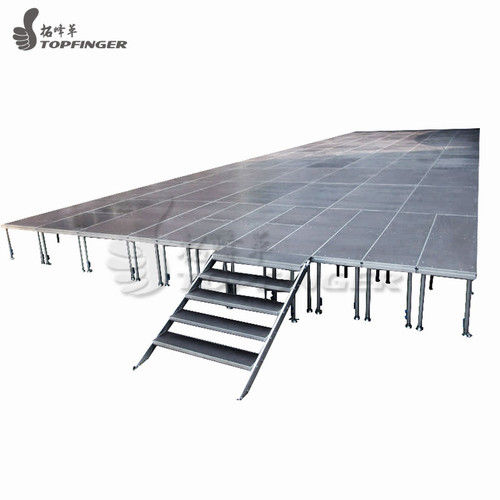 Black Skirting Props Platform Plans Portable Stage