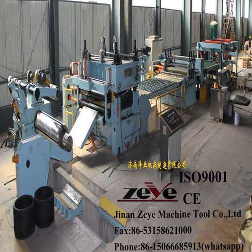 Automatic Zeye Zcl-8X2300 Decoiler Cut To Length Stacking Line