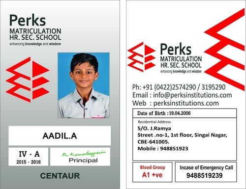 Exclusive Student ID Cards