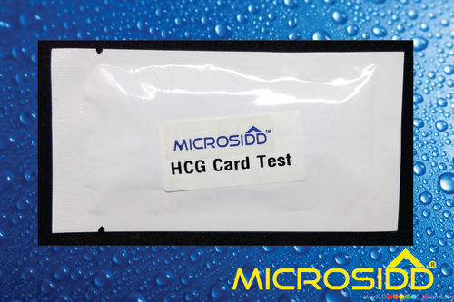 White Hcg (Pregnency) Card Test