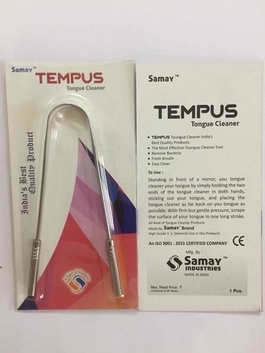 Tempus Stainless Steel Tongue Cleaner