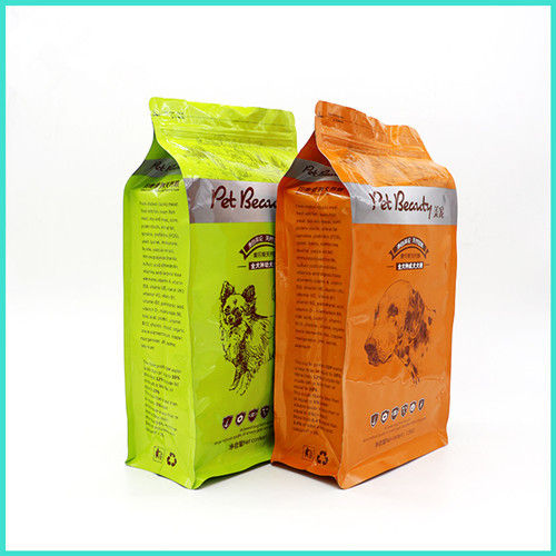 Customized Printed Pet Food Packaging Pouches Ambient Temperature: -25 To +55 Celsius (Oc)