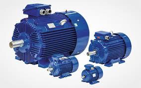 Blue Color Electronic Motors