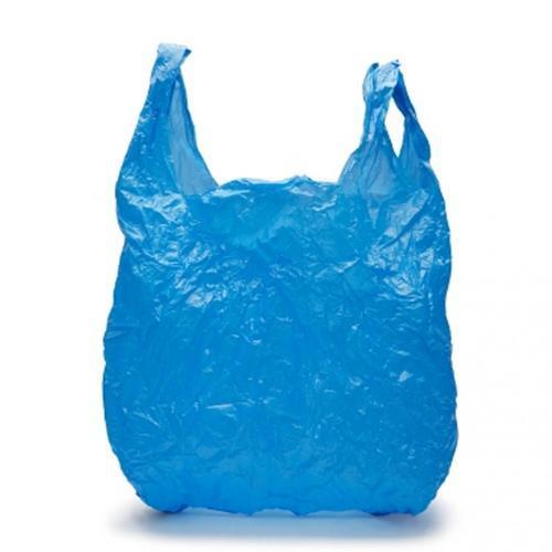 Blue Color Plastic Bag