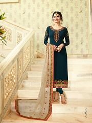 embroidered georgette fabric