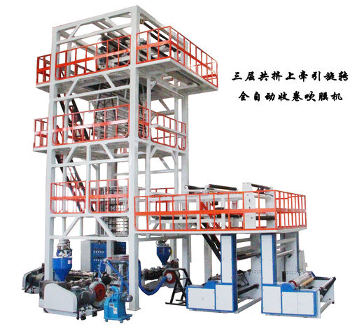 Automatic Two Or Three Layers Composite Plastic Film Machine