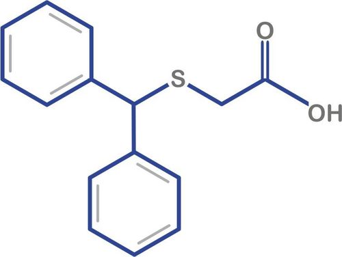 2- Diphenylmethyl thio Acetic Acid