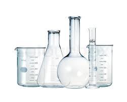  विभिन्न आकार के रसायन विज्ञान ग्लासवेयर 