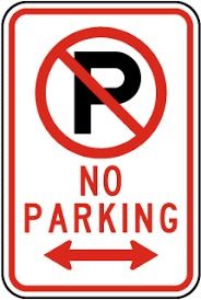 No Parking Sign Boards