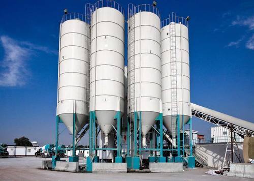 Cement Fly Ash Silo - Mild Steel & Stainless Steel, Sturdy Design with Advanced Safety Features