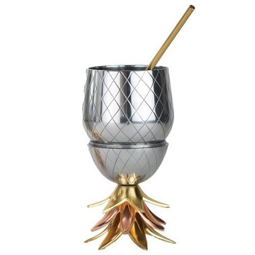 Stainless Steel Pineapple Mug