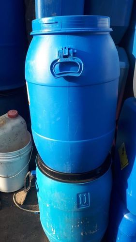 50 Ltr. Blue Plastic Storage Drum Application: Railway Station