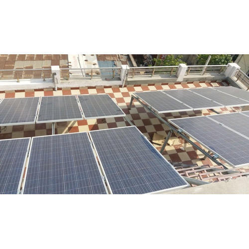 Silver Adani Solar Panel System