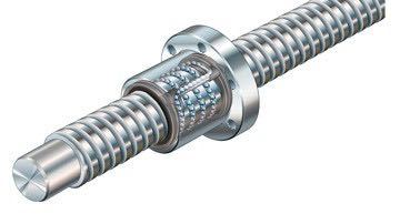 Round Heavy Duty Ball Screw Assembly